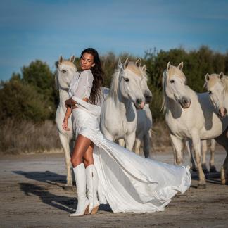 Vanessa in white dress 1