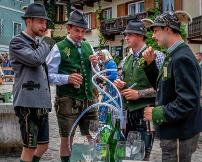 Austrian beer bong