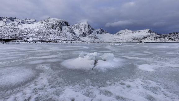 Norway Ice Volcano