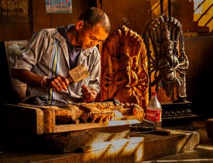Traditional Nepal Carpenter 102