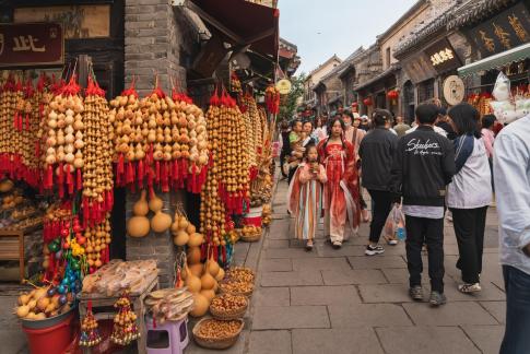 Famous Zhoucun Ancient Street 2