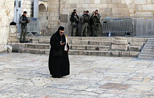 Everyday life in Jerusalem.