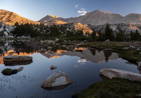 Golden Lake Sunrise