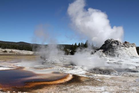 Geysers at Yellowstone