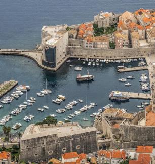 Harbour from above