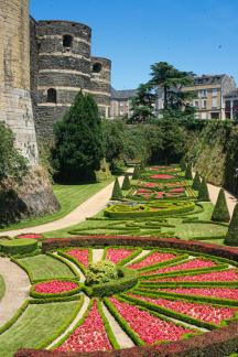 Angers moat garden