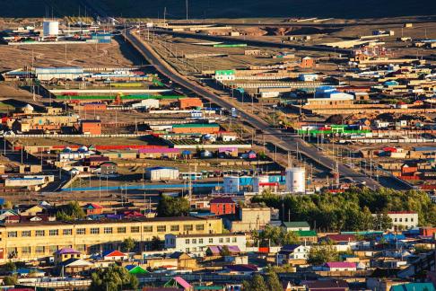 A view of Outer Mongolia