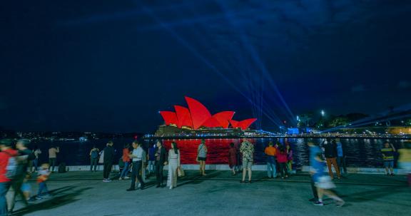 Sydney Opera House in Red 49