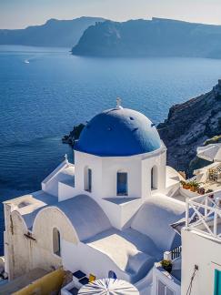 Santorini at Greece