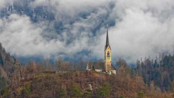 Church in a Valley