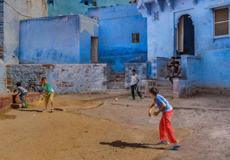 Indian Kids Playing