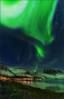 Northern Light on Village