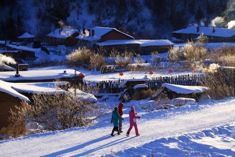 Northern Xinjiang Winter Beauty