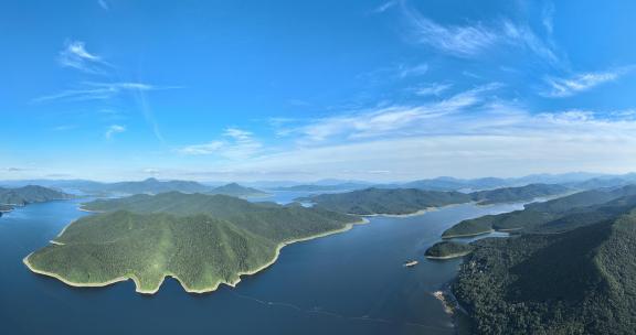 Aerial View of Songhua Lake