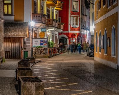 Hallstatt at night