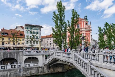 Ljubliana triple bridge