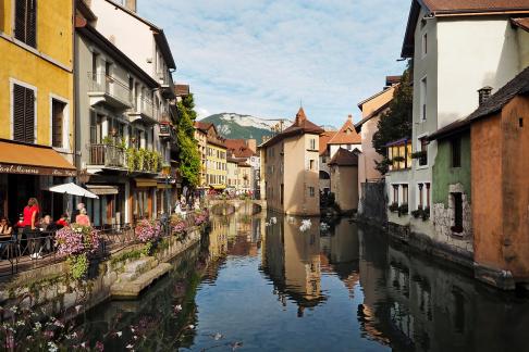 Waterway in Annecy