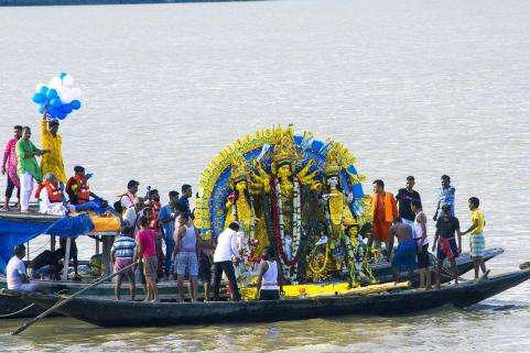 Immersion of Devi Durga Idol 2