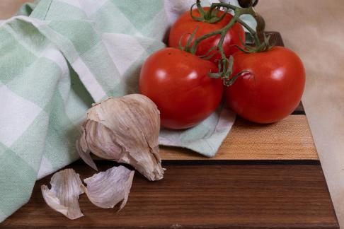 Tomatoes and Garlic