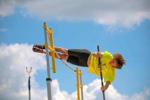 Yellow Over Blue Sky