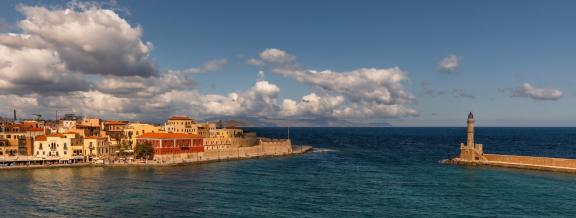 CHANIA PORT CRETE GREECE