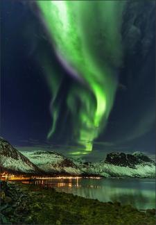 Aurora Over Village