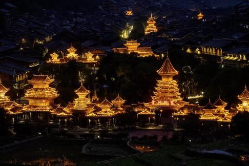 Dong Village Lights