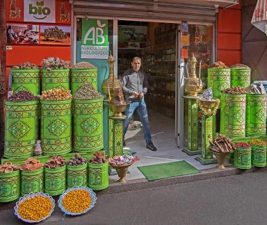 Marrakech spice shop