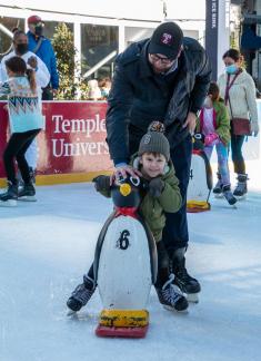 Skating Penguin