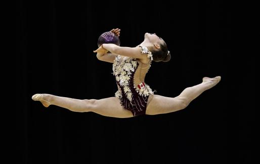 Gymnast with Ball 5