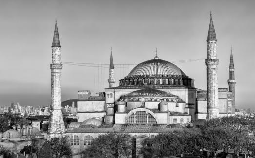 Hagia Sophia at sunset