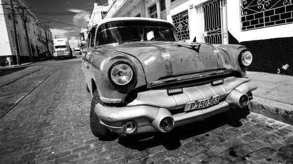 Classical Car In Cuba