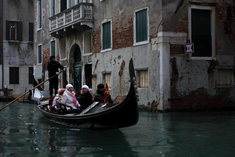 Gondola in the Waterway