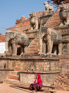 Temple statues