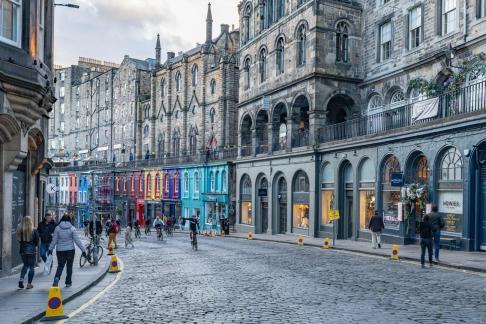 Edinburgh bike tourism