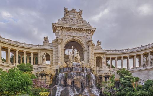 Palais Longchamp Fountain