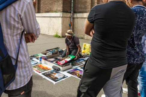 STREET PAINTER IN ROME 24