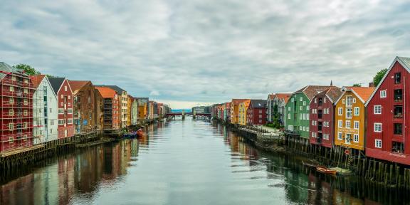 Morning in trondheim