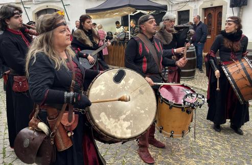 Orchestra of the medieval event