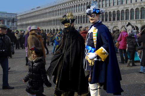 The Square of Venice Carnival