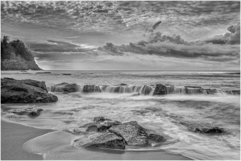 Cemetry bay dawn