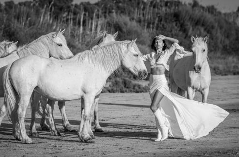 Vanessa and the horses 6