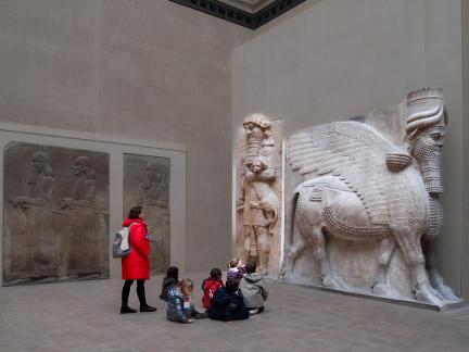 The small audience at the museum