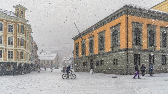 Riding in Bergen