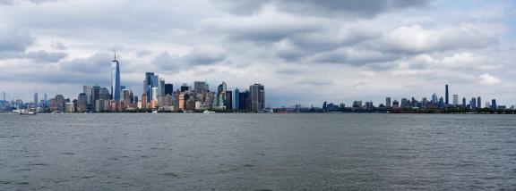 Skyline de Liberty Island5