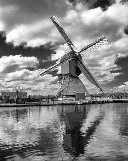 Modern Dutch Windmill 2