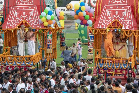 Chariouts Ratha Yatra Thirty