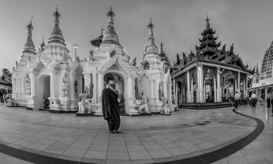 Prayers At The Yangon Temple 104