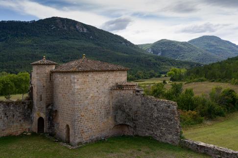 Vue du donjon