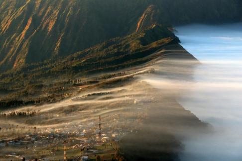 Fog on Mount Bromo 1